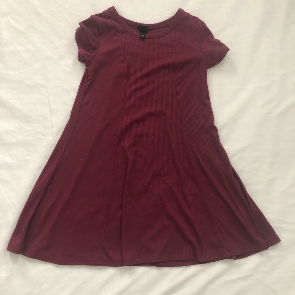 Art Class Magenta Dress